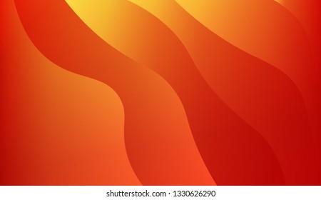 Fluid shapes composition. Design with color of curves. Background for Wallpaper, Web Design, Brochure, Visit Card. Vector wave pattern for backgrounds. Gradient.