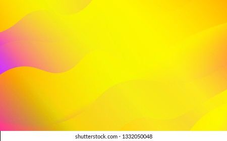 Fluid shapes composition. Design with color of curves. Background for Wallpaper, Web Design, Brochure, Visit Card. Vector wave pattern for backgrounds