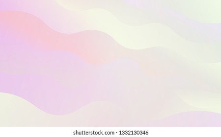 Fluid shapes composition. Design with color of curves. Background for Wallpaper, Web Design, Brochure, Visit Card. Vector wave pattern for backgrounds