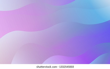Fluid shapes composition. Design with color of curves. Background for Wallpaper, Web Design, Brochure, Visit Card. Vector wave pattern for backgrounds