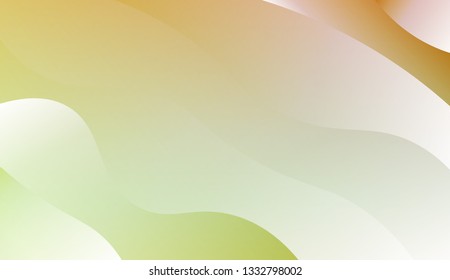 Fluid shapes composition. Design with color of curves. Background for Wallpaper, Web Design, Brochure, Visit Card. Vector wave pattern for backgrounds. Colorful Gradient.