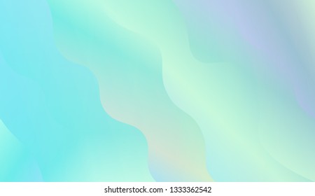 Fluid shapes composition. Design with color of curves. Background for Wallpaper, Web Design, Brochure, Visit Card. Vector wave pattern for backgrounds
