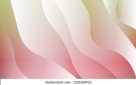 Fluid shapes composition. Design with color of curves. Background for Wallpaper, Web Design, Brochure, Visit Card. Vector wave pattern for backgrounds. Colorful Gradient.