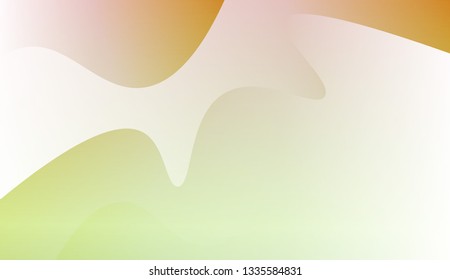 Fluid shapes composition. Design with color of curves. Background for Wallpaper, Web Design, Brochure, Visit Card. Vector wave pattern for backgrounds. Colorful Gradient.