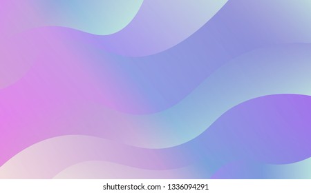 Fluid shapes composition. Design with color of curves. Background for Wallpaper, Web Design, Brochure, Visit Card. Vector wave pattern for backgrounds