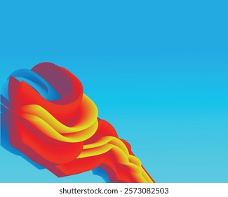 Fluid shapes composition. Fit for presentation design. website, basis for banners, wallpapers, brochure, posters