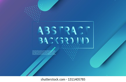 Fluid shapes composition. Modern abstract cover design. Creative colorful wallpaper. Trendy gradient poster. Vector illustration.