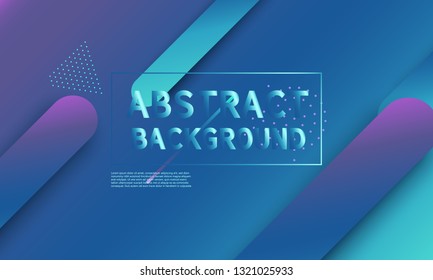 Fluid shapes composition. Modern abstract cover design. Creative colorful wallpaper. Trendy gradient poster. Vector illustration.