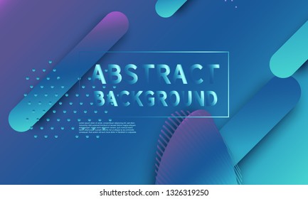 Fluid shapes composition. Modern abstract cover design. Creative colorful wallpaper. Trendy gradient poster. Vector illustration.