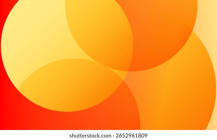 Fluid shapes composition with orange color. Colorful halftone gradients. background modern template design