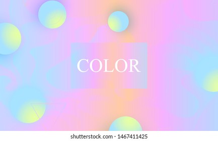 Fluid shapes composition. Wavy abstract cover design. Creative colorful wallpaper. Trendy gradient poster. Vector illustration. Abstract fluid shapes.