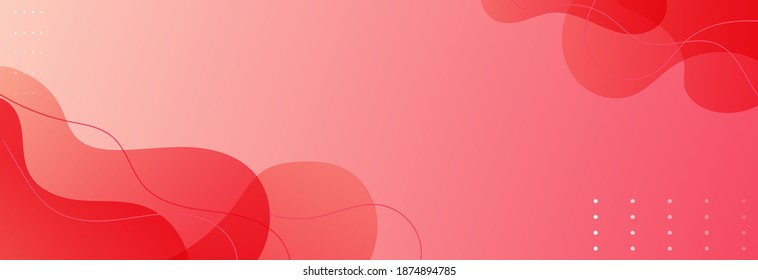 Formas fluidas. Gradiente futurista. Patrón mínimo. Folleto de ondas neón. Afiche abstracto. Fondo geométrico colorido. Concepto Mínimo Naranja. Folleto de flujo rosado. 3.ª Bandera Fluida.