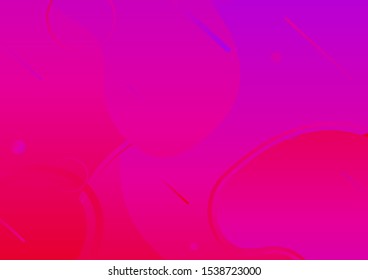 Fluid shapes gradient wave abstract poster. Colorful Geometric Background. Pink Flow Brochure. Fluid Banner.