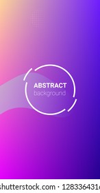 Fluid Shapes. Horizontal Orientation. Banner Design Composition. Modern Geometric Pattern. Fluid Shapes.