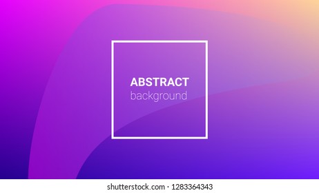 Fluid Shapes. Horizontal Orientation. Banner Design Composition. Modern Geometric Pattern. Fluid Shapes.