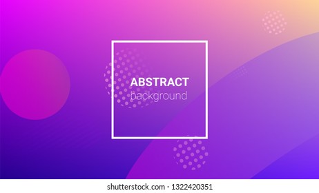 Fluid Shapes. Horizontal Orientation. Banner Design Composition. Modern Geometric Pattern. Fluid Shapes.