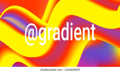 Fluid shapes. Liquid neon background. Organic fluid colors pattern. Beauty cosmetic template. Modern colorful artistic texture. Fashion art. Gradient shapes composition. Minimal geometric background