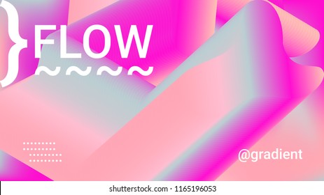 Fluid shapes. Liquid neon background. Organic fluid colors pattern. Beauty cosmetic template. Modern colorful artistic texture. Fashion art. Gradient shapes composition. Minimal geometric background