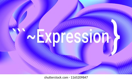 Fluid shapes. Liquid neon background. Organic fluid colors pattern. Beauty cosmetic template. Modern colorful artistic texture. Fashion art. Gradient shapes composition. Minimal geometric background