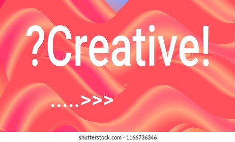 Fluid shapes. Liquid neon background. Organic fluid colors pattern. Beauty cosmetic template. Modern colorful artistic texture. Fashion art. Gradient shapes composition. Minimal geometric background