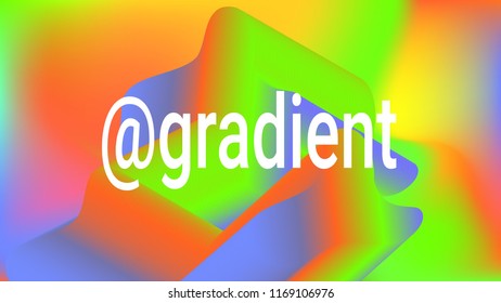 Fluid shapes. Liquid neon background. Organic fluid colors pattern. Beauty cosmetic template. Modern colorful artistic texture. Fashion art. Gradient shapes composition. Minimal geometric background