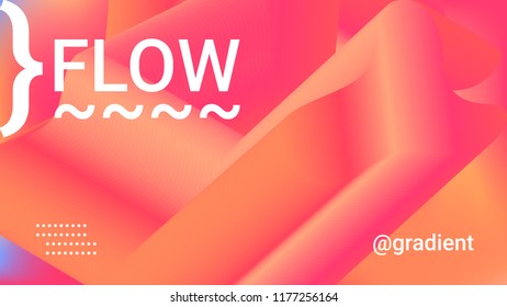 Fluid shapes. Liquid neon background. Organic fluid colors pattern. Beauty cosmetic template. Modern colorful artistic texture. Fashion art. Gradient shapes composition. Minimal geometric background