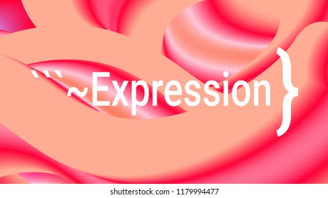 Fluid shapes. Liquid neon background. Organic fluid colors pattern. Beauty cosmetic template. Modern colorful artistic texture. Fashion art. Gradient shapes composition. Minimal geometric background