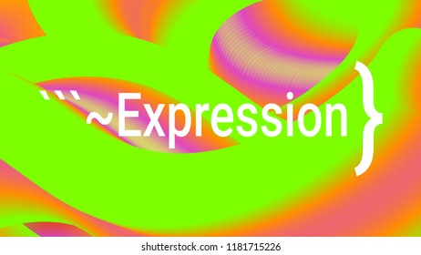 Fluid shapes. Liquid neon background. Organic fluid colors pattern. Beauty cosmetic template. Modern colorful artistic texture. Fashion art. Gradient shapes composition. Minimal geometric background