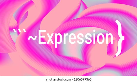 Fluid shapes. Liquid neon background. Organic fluid colors pattern. Beauty cosmetic template. Modern colorful artistic texture. Fashion art. Gradient shapes composition. Minimal geometric background