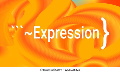Fluid shapes. Liquid neon background. Organic fluid colors pattern. Beauty cosmetic template. Modern colorful artistic texture. Fashion art. Gradient shapes composition. Minimal geometric background