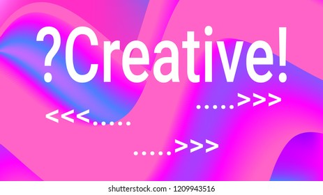 Fluid shapes. Liquid neon background. Organic fluid colors pattern. Beauty cosmetic template. Modern colorful artistic texture. Fashion art. Gradient shapes composition. Minimal geometric background