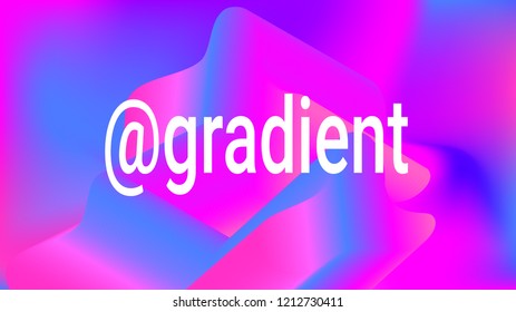 Fluid shapes. Liquid neon background. Organic fluid colors pattern. Beauty cosmetic template. Modern colorful artistic texture. Fashion art. Gradient shapes composition. Minimal geometric background