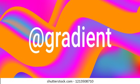 Fluid shapes. Liquid neon background. Organic fluid colors pattern. Beauty cosmetic template. Modern colorful artistic texture. Fashion art. Gradient shapes composition. Minimal geometric background