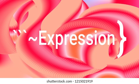 Fluid shapes. Liquid neon background. Organic fluid colors pattern. Beauty cosmetic template. Modern colorful artistic texture. Fashion art. Gradient shapes composition. Minimal geometric background