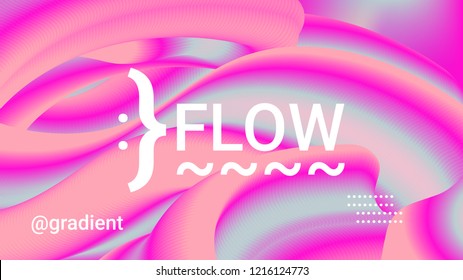 Fluid shapes. Liquid neon background. Organic fluid colors pattern. Beauty cosmetic template. Modern colorful artistic texture. Fashion art. Gradient shapes composition. Minimal geometric background