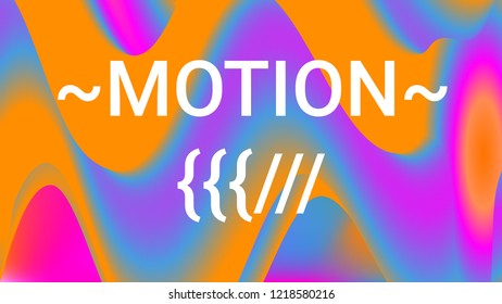 Fluid shapes. Liquid neon background. Organic fluid colors pattern. Beauty cosmetic template. Modern colorful artistic texture. Fashion art. Gradient shapes composition. Minimal geometric background