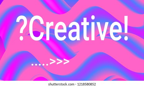 Fluid shapes. Liquid neon background. Organic fluid colors pattern. Beauty cosmetic template. Modern colorful artistic texture. Fashion art. Gradient shapes composition. Minimal geometric background