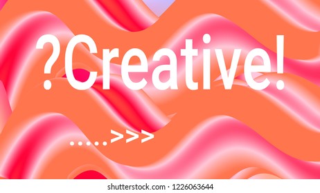 Fluid shapes. Liquid neon background. Organic fluid colors pattern. Beauty cosmetic template. Modern colorful artistic texture. Fashion art. Gradient shapes composition. Minimal geometric background