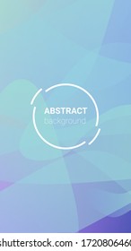 Fluid Shapes. Modern Geometric Pattern. Banner Design Composition. Horizontal Orientation. Fluid Shapes.