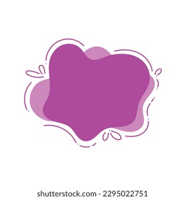 Plantillas de formas fluidas, diseños de logotipos, burbujas de voz, burbujas de texto, semitonos, burbujas de voz