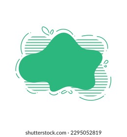 Plantillas de formas fluidas, diseños de logotipos, burbujas de voz, burbujas de texto, semitonos, burbujas de voz