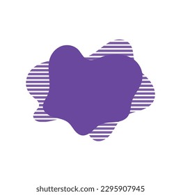 Plantillas de formas fluidas, diseños de logotipos, burbujas de voz, burbujas de texto, semitonos, burbujas de voz