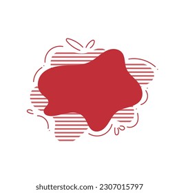 Plantillas de formas fluidas, diseños de logotipos, burbujas de voz, burbujas de texto, semitonos, burbujas de voz