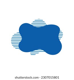 Fluid Shapes Templates, Logo Designs, Speech Bubbles, Text Bubbles, Halftones, Speech Bubbles