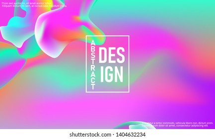 Fluid shapes. Trendy gradient colors. Pink background. Abstract fluid wallpaper. Vector illustration.