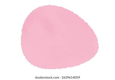 Fluid shapes with watercolor texture. Warm pastel colors.