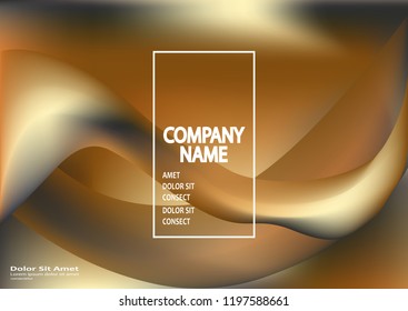 Fluid shapes. Wavy liquid background. Bright abstract backdrop concept. Trendy gradient waves design template vector Poster Layout Magazine Flyer Banner Brochure Product Cover