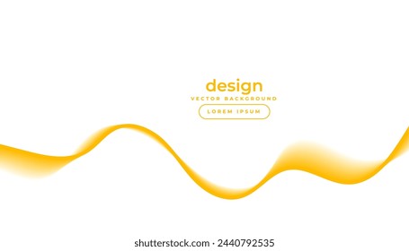 fluid style abstract curvy lines white backdrop for presentation vector