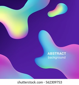Fluid substance abstract background on deep violet background
