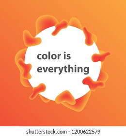 Fluid trendy banner